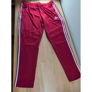 Adidas Trio19 Men's Track Pants Red White Size XL NWT